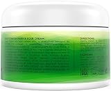 InstaNatural Crema para estrías y cicatrices. La mejor fórmula para eliminar y prevenir cicatrices para hombre y mujer. Crema corporal de tratamiento hidratante, orgánica y natural. 4 oz.