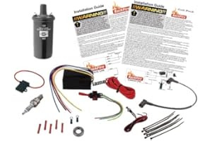 BackFire Single Universal Automotive Exhaust Flame Thrower Fire Complete Car,Motorcycle,Truck Fire Throwing Kit