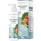 Kahu Naturals Pure Salmon Vitality%100 Doğal Norve&ccedil; Somon Yağı, Omega 3 ve 6, E Vitamini, Kedi ve K&ouml;pek, 250 ML