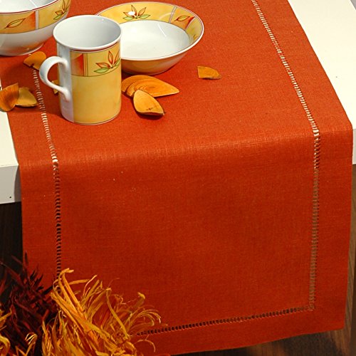 SALE – Stilvoller Kissenbezuzg “ MIRACLE “ in BRAUN mit wundervollem Hohlsaum – Größe 40×40 – Kissenhülle – stillvoll und elegant – aus 55% Leinen und 45% Baumwolle – hierzu sind passende Mitteldecken und Tischläufer erhältlich – aus dem KAMACA-SHOP - 5