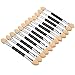 Sanwood 12x Makeup Double-End Eye Shadow Sponge Brushes Applicator Cosmetic Beauty Tool
