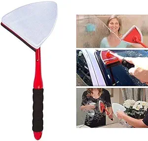 GLIVE (LABEL) Car Brush 360 Degree Rotating Handheld Window Cleaning Brush Cleaning Brush Handle Duster/Wiper/Scrubber Car Cleaning Brush