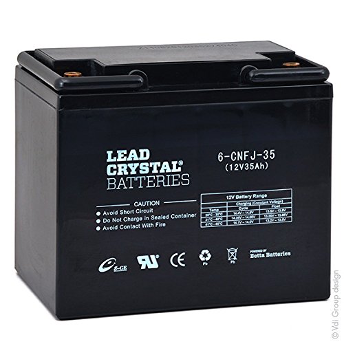 Preisvergleich Produktbild Lead Crystal - Akku Bleikristall 6-CNFJ-35 12V 35Ah F3