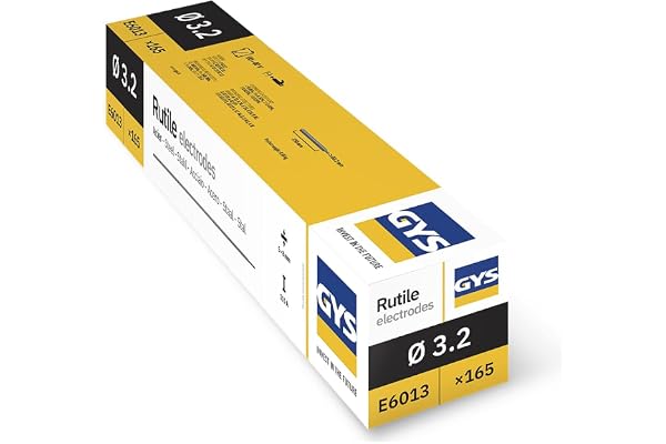 165 stycken stabelektroder, stor elektroder för stål – 3,2 x 350 mm