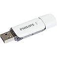 Clé USB 2.0 Philips Snow 32 Go Blanc