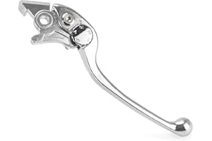 EIMMLSX Leviers Frein/Embrayage pour CB 500F 500X CBR 125 150 250 300 RF CB400X CB400F 2022 MSX125 - Aluminium Allié 100% - Argent - Taille Unique - Galvanisé - Droite