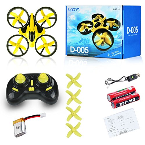 Boys Toys Drones Indoor or Outdoor Flying Toys Headless Mode 2.4G 4CH
6Axis Quadcopters for Kids Beginners Gifts(Yellow) By Luxon