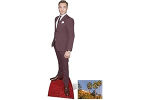 BUNDLEZ-4-FANZ FAN PACKS Fan Pack - Ed Westwick Lifesize Cardboard Cutout/Standee - Includes 8x10 (20x25cm) Star Photo