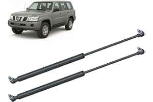 VERINAUTO Lot de 2 vérins de capot compatible avec Nissan Patrol Y61 - Modèle de 1998 à 2009 - Modèle GR Y61