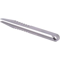 OUKENS Titan-Pinzette – EDC-Gadget, 83mm, Stahlfarbe, Aus Titanlegierung Für Camping & Modellbau