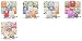 LittleBloom, Reusable Pocket Cloth Nappy, Fastener: Hook-Loop, Set of 8, Patterns 810, With 8 Microfibre and 8 Bamboo Inserts, (see "Special Offers and Product Promotions" for Special Offers Detail)