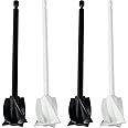 Jetcloud Set of 4 Epoxy Mixer Attachment for Any 1/4" Drill Reusable Plastic Paint Mixer Paddle 16.5cm Mixer Drill Attachment Mixing Tool for Mixing Epoxy Resin Oil Paints Latex