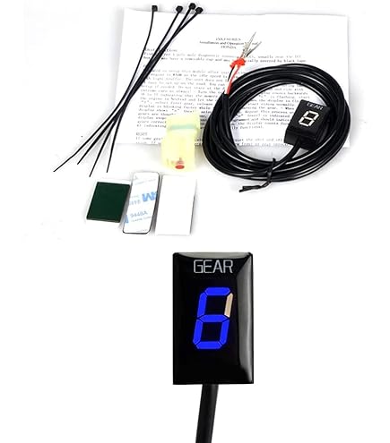 1-6 Speed LED Display Gear Indicator Display Meter Waterdicht voor Kawasaki ER6F ER6N ER-6N Ninja 250R 400R 650R ZX6R ZX-6RR Vulcan 650 VN900 Z750 Z1000 KLE650 VN1700 VN2000 VN 2000 1700