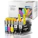 Produktbild 5 Liondo Multipack Tintenpatronen Kompatibel zu Brother LC-221 LC-223 DCP-J4120DW MFC-J4420 4620 5320 5620 5720DW