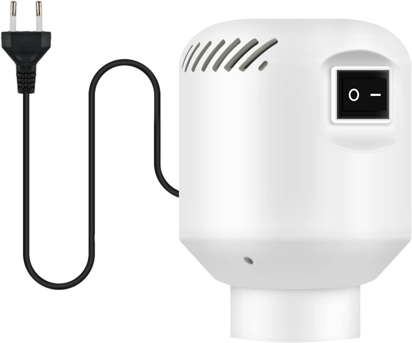 CKCLR Bomba de aire eléctrica, Bomba de vacío potente de 220V 55W para bolsa de compresión de vacío, Mini sellador al vacio, Herramienta de extracción de aire 460L/Min (1 Unit)