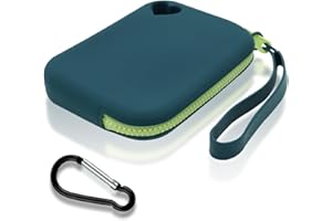 PHCOZY 1 PCS Custodia in Silicone per Cani Confezione da Passeggio per Cani e Gatti Formato Tascabile Facile da Pulire Design con Cerniera e Cinturino da Polso