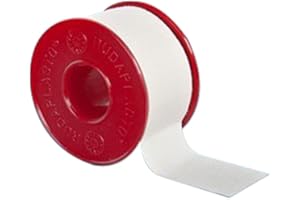 NOBA VERBANDMITTEL 10 x Pflaster Rudaplast Fixierpflaster Rollenpflaster(Größe: 2,5 cm x 5 m)