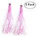 Produktbild WINOMO 10pcs Fahrrad-Lenker-Streamer Fahrrad-Griffe Quasten-Bänder Baby-Fördermaschine-Zusätze (Rosa)