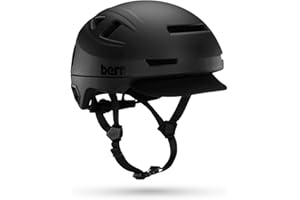 Bern Hudson MIPS Adult Commuter Bike Helmet with Rotational Impact Safety│Adjustable│Safety Light Included│For Bikes, E Scooters, E Bikes +│EN1078 Certified