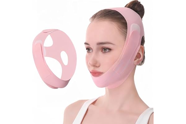 ZOPJUMA Masque de lifting réutilisable en V,masque visage liftant,masque de modelage du visage en v,Peut être utilisé à tout moment