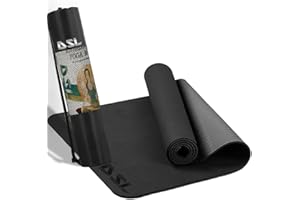 DSL DAILY SUPPLY LTD. DSL Premium TPE Pilates Yoga Mat - 183x61x0.6cm - Eco Friendly Non-Slip Thick Gym Exercise Mat for Home - Women & Men