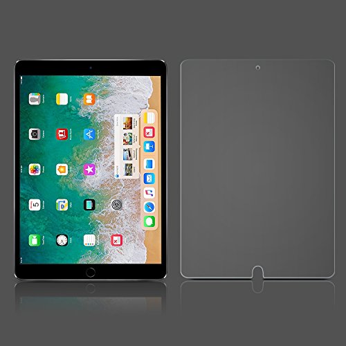 SPARIN iPad Pro 10,5 Folie Displayschutzfolie Panzerglasfolie mit [9H-Harte] [Anti-Kratz] [Blasenfrei] [Anti-Öl] [HD Klar] - 3