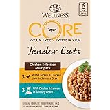 WellnessCore Katze Tender Cuts Multipack Huhn 6x85g