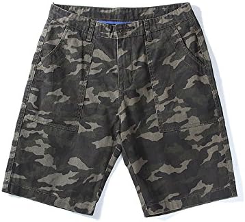 HAIYOUVK Summer Camouflage Men's Shorts Youth Pocket Men's Casual Pants Men,170/M,City Camo 01,M,Urban camouflage