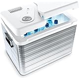 MOBICOOL MQ40A Portable Electric Cooling Box, Aluminum, 39L, 12V & 230V, Mini Fridge for Car, Truck, Boat, RV & Outlets