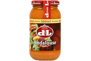 Devos Lemmens D & L Andalouse Sauce 2 x 300 ml (600 ml) - Andalusian, Spicy Sauce
