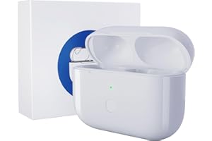 ULUCK Wireless Charging Case Replacement Compatible with AirPod 3rd Generation,Airpod Charging Case replacement,600 mAh AirPod 3rd Generation Case with Bluetooth Button for Pairing