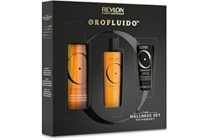 Revlon Professional Orofluido The Wellness Set Hair and Body, Argan Oil Hair Treatment, Moisturizing Body Lotion, Wellbeing Gift Set, Nourishing Hair Treatment, Argan Oil Gift Set