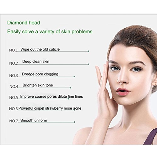 Beauty Nymph tragbare Diamond Microdermabrasion Pen Maschine Peeling Dermabrasion Hautpflege Vacuum Massage Schönheit Ausrüstung, exfoliert und resurfaces die Haut - 6