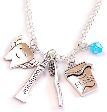 Tooth Fairy Charm Necklace Tooth Fairy Gift