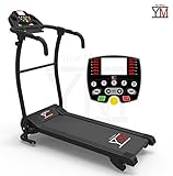 Cinta de correr eléctrica plegable con sensor cardíaco 750 W (2,5 HP de pico)