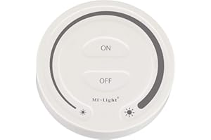 LIGHTEU, telecomando Milight Miboxer da 2,4 GHz con dimmer touch per luci LED monocolore, luminosità regolabile, FUT087