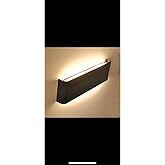 UNİKOM &Ccedil;ift Y&ouml;nl&uuml; Led Aplik 34x11 Cm Siyah kasa-G&uuml;n ışığı Led