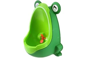 Bottam 1X Amusant Pot Enfant urinoir en forme de Grenouille(Vert)