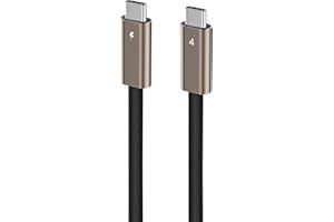 Ubluker Cable USB C a USB C 40Gbps 1M, 240W 100W 60W Cable USB4 24PIN para Thunderbolt4 Emarker Video Audio Sinc Datos Cargador Rápido para iPhone16 16e 15 Galaxy S25 SSD Monitor PC Mac Portátil