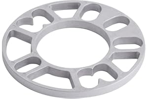 AUBLINTO Separadores de rueda Calzas, universales cuñas Aleación de Aluminio Espaciadores de Rueda Cuñas Espaciadores de rueda universales
