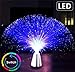 Price comparison product image 1 Piece Multicolor Changing LED Fiber Nightlight Lamp Small Night Light Colorful Fiber Optic lamp