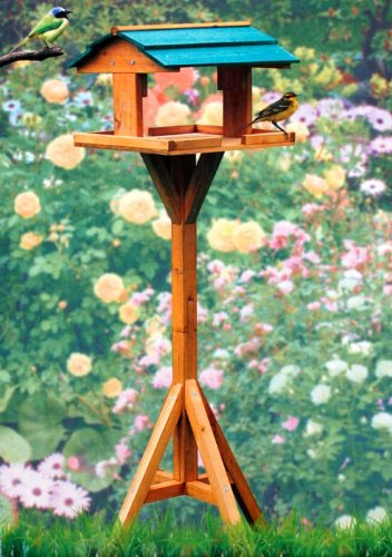 Vogelhaus mit Ständer wetterfest