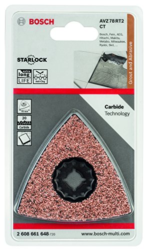 Bosch Pro Schleifplatte für Multifunktionswerkzeuge Starlock (AVZ 78 RT2) - 2