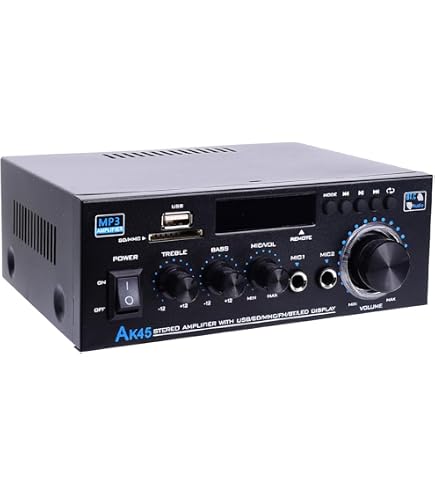 thumbnail image 2 of Technical Pro RXM7BT 1000W Home Receiver – Bluetooth Amplifier, USB/SD/FM, Karaoke Ready 2 of 6