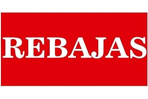 OEDIM Vinilo de Rebajas 100% Removible Microventosa | Cartel Rebajas | Rebajas en tu escaparate | Pegatinas adhesivas Rebajas | Ofertas de su establecimiento Rebajas | Descuentos de su establecimiento