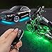 Produktbild HCHD Neue RGB LED Drahtlose Fernbedienung Auto Motorrad Licht Atmosphäre Lampe Mit Smart Brake Accent Neon Style Kit (Color : 8RGB)