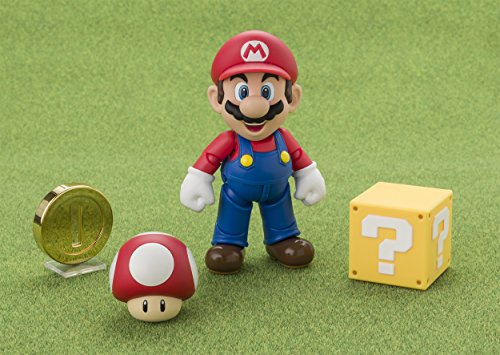 Imagen 4 de Bandai Tamashii Nations BTN83159-0 - Figura de acción Mario Bros (BTN83159-0) - Figura Super Mario (10cm) Figuarts