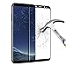 Produktbild Samsung Galaxy S8 schutzfolie, Vitutech 3D Full Coverage Galaxy S8 Glass Panzerglas Gehärteter Displayschutzfolie Anti-Kratz Displayschutzfolie Schutzfolie Screen Protector Für Samsung Galaxy S8 - Schwarz
