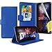 Produktbild Sony Xperia E5 Case - Dark Blue BookStyle PU Leather Wallet Movie Stand Flip With Credit / Debit Card Slot Case Skin Cover With 1 x LCD Screen Protector Guard & 1 x DU30 MicroFiber Clearning Cloth ( Sony Xperia E5 Tasche - Dunkelblau BookStyle PU Leder Geldbörse Film Stand Flip mit Credit / Debit Card Slot Hülle Cover mit 1 x LCD Screen Protector Guard & 1 x D30 Clearning Tuch aus Mikrofaser