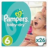 Pampers Baby-Dry Größe 6, 13-25 kg, 26 Stück
